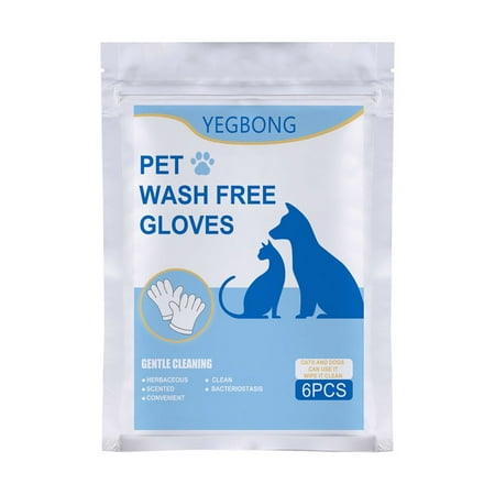 6pcs/pack Wash Free Wipes Disposable Pet Gloves Accessories Home Grooming Tool
6pcs/pack Wash Free Wipes Disposable Pet Gloves Accessories Home Grooming Tool
