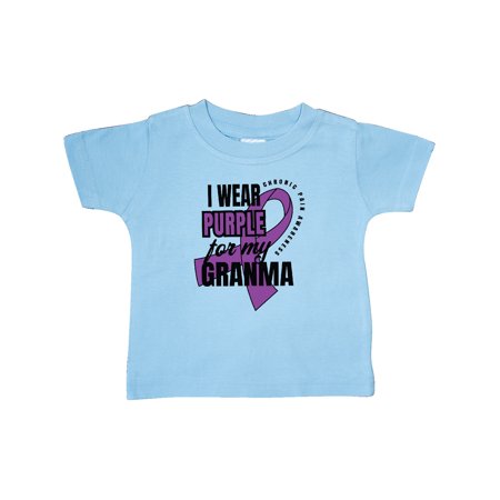 Inktastic Chronic Pain I Wear Purple For My Granma Gift Baby Boy or Baby Girl T-Shirt 
Inktastic Chronic Pain I Wear Purple For My Granma Gift Baby Boy or Baby Girl T-Shirt