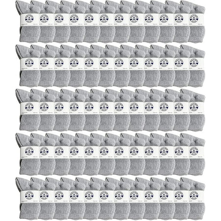 SOCKS’NBULK 60 Pairs of Kids Sports Crew Socks Wholesale Bulk Pack Sock by SOCKS NBULK (Gray)
SOCKS’NBULK 60 Pairs of Kids Sports Crew Socks Wholesale Bulk Pack Sock by SOCKS NBULK (Gray)