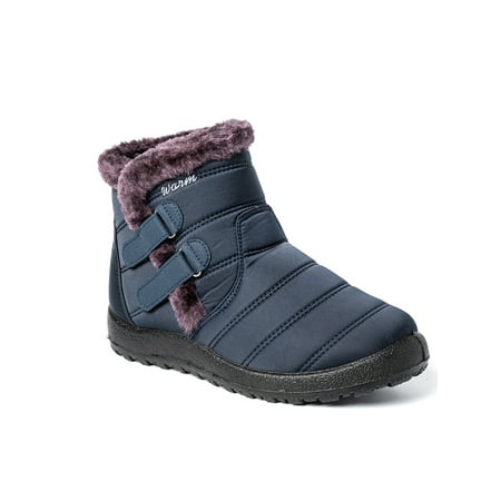 Harsuny Womens Winter Snow Boots Lined Warm Ankle Boots