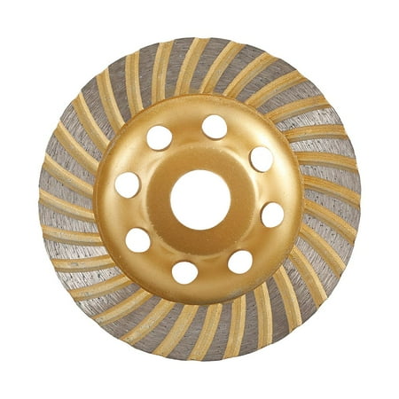 115mm Diamond Grinding Wheel Manganese Steel Heavy Duty Turbo Row Diamond Grinding Wheel Disc Angle Grinder Disc Professional Woodworking Tool for Concrete Granite Stone Marble Tile Masonry
115mm Diamond Grinding Wheel Manganese Steel Heavy Duty Turbo Row Diamond Grinding Wheel Disc Angle Grinder Disc Professional Woodworking Tool for Concrete Granite Stone Marble Tile Masonry