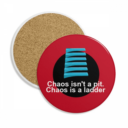 Chaos Pit Ladder Art Deco Fashion Coaster Cup Mug Tabletop Protection Absorbent Stone
Chaos Pit Ladder Art Deco Fashion Coaster Cup Mug Tabletop Protection Absorbent Stone