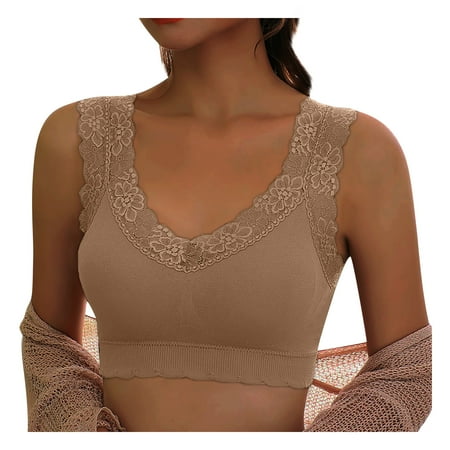 DENGDENG Womens Sports Underwire Bra Seamless Comfort Soft T-Shirt Bra Backless Push Up Bras
DENGDENG Womens Sports Underwire Bra Seamless Comfort Soft T-Shirt Bra Backless Push Up Bras