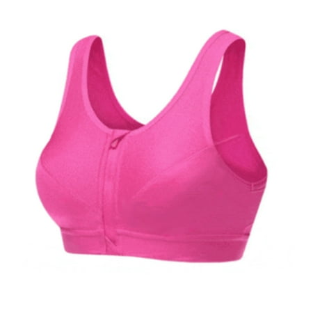 Gaiseeis Women Anti-sagging Wireless Sports Bra Lift Zipper Sports Underwear Pink S
Gaiseeis Women Anti-sagging Wireless Sports Bra Lift Zipper Sports Underwear Pink S