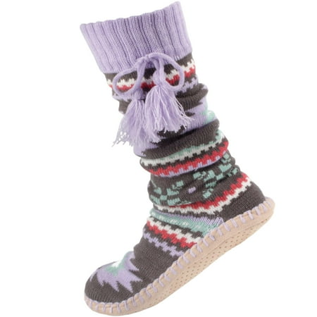 Women s Soft Fuzzy Furry Gripper Slipper Socks with Tassel - Aztec Purple - L/XL - 1 Pair
Women s Soft Fuzzy Furry Gripper Slipper Socks with Tassel - Aztec Purple - L/XL - 1 Pair