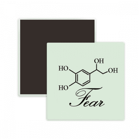 Fear Molecule Checal Structure Square Ceracs Fridge Magnet Keepsake Memento
Fear Molecule Checal Structure Square Ceracs Fridge Magnet Keepsake Memento