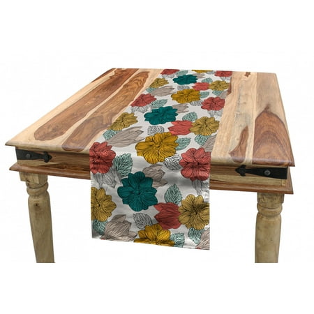 Floral Table Runner Pastel Flowers Blossom Beauty Petals Essence of Mother Nature Bouquets Dining Room Kitchen Rectangular Runner 3 Sizes by Ambesonne
Floral Table Runner Pastel Flowers Blossom Beauty Petals Essence of Mother Nature Bouquets Dining Room Kitchen Rectangular Runner 3 Sizes by Ambesonne