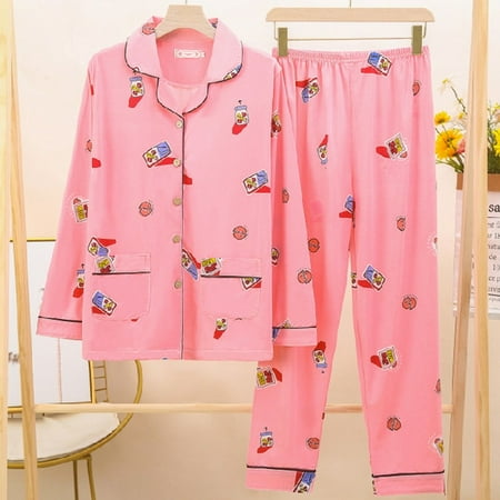 PIKADINGNIS Women Comfortable Pyjamas OverSize 5XL 6XL 7XL Long Sleeve Casual Homewear Autumn Winter Pajama Sets Cotton Long Sleepwear Set
PIKADINGNIS Women Comfortable Pyjamas OverSize 5XL 6XL 7XL Long Sleeve Casual Homewear Autumn Winter Pajama Sets Cotton Long Sleepwear Set