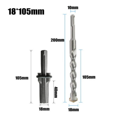18mm Metal Plug Wedges Concrete Rock Stone Splitter with Drill Bit for Stone
18mm Metal Plug Wedges Concrete Rock Stone Splitter with Drill Bit for Stone