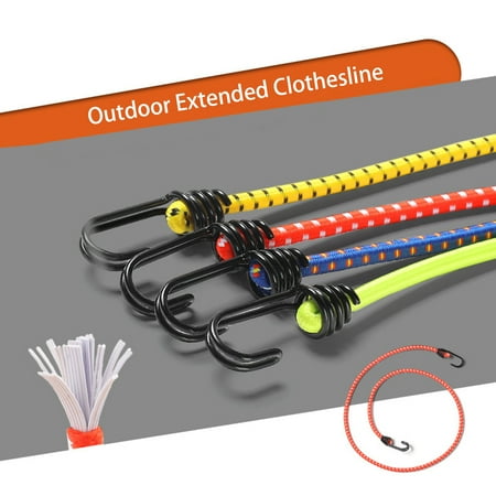 Xinwanna 1.2/0.6M Camping Rope Thickened Great Durability with Hooks High Toughness Wear-resistant Tie Luggage Firm Outdoor Extended Clothesline Outdoor Accessories (Fluorescent Green 120cm)
Xinwanna 1.2/0.6M Camping Rope Thickened Great Durability with Hooks High Toughness Wear-resistant Tie Luggage Firm Outdoor Extended Clothesline Outdoor Accessories (Fluorescent Green 120cm)