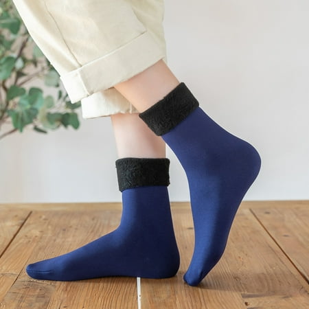 Women s Velvet Winter Thermal Socks Super Soft Material Womens Crew Ankle Socks Navy Blue A Pair
Women s Velvet Winter Thermal Socks Super Soft Material Womens Crew Ankle Socks Navy Blue A Pair