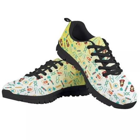 Cute Cartoon Nurse Print Woman Flats Mesh Sneakers Flat Shoes Women Nursing Gifts for Girl Casual Spring Designer Ladies Shoes
Cute Cartoon Nurse Print Woman Flats Mesh Sneakers Flat Shoes Women Nursing Gifts for Girl Casual Spring Designer Ladies Shoes