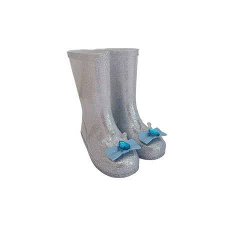Crocowalk Girls Rain Boots Waterproof Rainboot Non-slip Rubber Boot Girl Garden Shoe School Lightweight Glitter Mid Calf Booties Glitter Silver 13C
Crocowalk Girls Rain Boots Waterproof Rainboot Non-slip Rubber Boot Girl Garden Shoe School Lightweight Glitter Mid Calf Booties Glitter Silver 13C