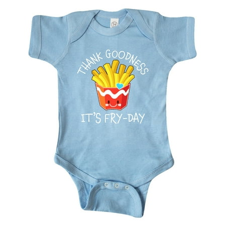 Inktastic Thank Goodness Its Fry-day- french fries Gift Baby Boy or Baby Girl Bodysuit
Inktastic Thank Goodness Its Fry-day- french fries Gift Baby Boy or Baby Girl Bodysuit