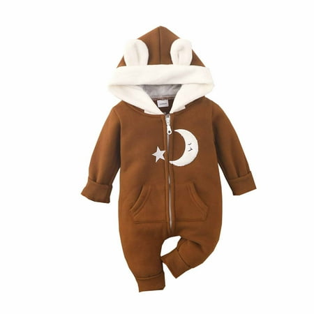 Tagold Fall Savings Clearance Kids Winter Jumpsuits Romper Spring And Autumn Infant Toddler Baby Embroidered Clouds Stars Moon Long Sleeve Hooded Romper Jumpsuit Bodysuit
Tagold Fall Savings Clearance Kids Winter Jumpsuits Romper Spring And Autumn Infant Toddler Baby Embroidered Clouds Stars Moon Long Sleeve Hooded Romper Jumpsuit Bodysuit