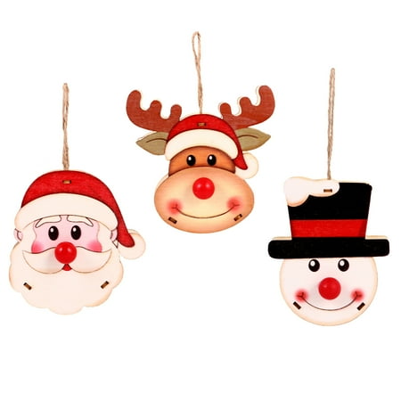 NUOLUX 3Pcs Christmas Wooden LED Light Pendants Xmas Tree Luminous Pendant Party Decor
NUOLUX 3Pcs Christmas Wooden LED Light Pendants Xmas Tree Luminous Pendant Party Decor