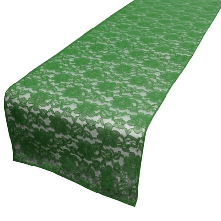 Light Weight Floral Sheer Lace Table Runner / Wedding Table Top Décor (Pack of 8) Hunter Green
Light Weight Floral Sheer Lace Table Runner / Wedding Table Top Décor (Pack of 8) Hunter Green