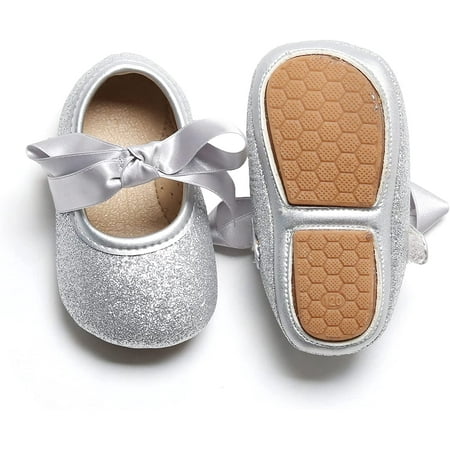 QWZNDZGR Soft Sole Baby Shoes - Infant Baby Walking Shoes Moccasinss Rubber Sole Crib Shoes