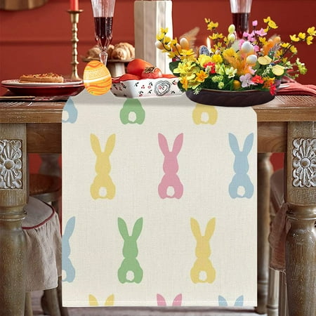 Easter Plaid Check Table Bunner Spring Holiday Easter Bunny Banner Rabbit Farmhouse Fireplace Kitchen Dining Room Home Party Decoration 13 X72 Christmas Table 60 Inches Long
Easter Plaid Check Table Bunner Spring Holiday Easter Bunny Banner Rabbit Farmhouse Fireplace Kitchen Dining Room Home Party Decoration 13 X72 Christmas Table 60 Inches Long
