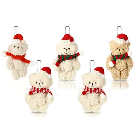 FAIOIN 5pcs Cute Mini Joint Bear Toy Christmas Ornament Xmas Tree Hanging Pendant
FAIOIN 5pcs Cute Mini Joint Bear Toy Christmas Ornament Xmas Tree Hanging Pendant