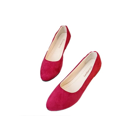 Frontwalk Womens Casual Shoe Pointed Toe Flats Slip On Ballet Flat Walking Lightweight Shoes Ladies Comfort Plum Red 7.5
Frontwalk Womens Casual Shoe Pointed Toe Flats Slip On Ballet Flat Walking Lightweight Shoes Ladies Comfort Plum Red 7.5