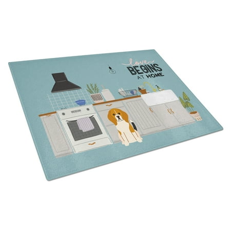 Caroline s Treasures CK7744LCB Tricolor Beagle Kitchen Scene Glass Cutting Board Large 12H x 16W multicolor
Caroline s Treasures CK7744LCB Tricolor Beagle Kitchen Scene Glass Cutting Board Large 12H x 16W multicolor