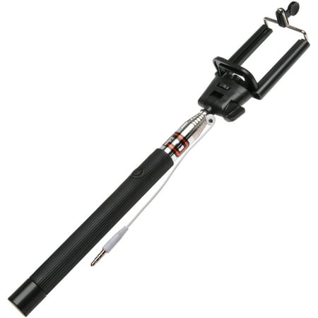 Vidpro MP-12 Selfie Stick Monopod with Built-in Wired Shutter Release for Smartphones, Digital Cameras & Action Cameras