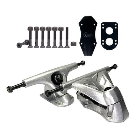 2Pcs Standard Skateboard Trucks Polished Size Hangar Standard Durable 6in with Accessories
2Pcs Standard Skateboard Trucks Polished Size Hangar Standard Durable 6in with Accessories