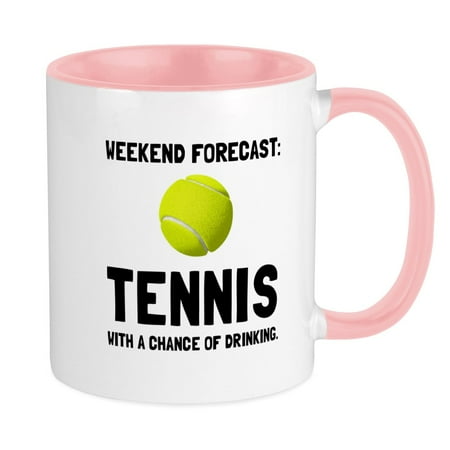 CafePress - Weekend Forecast Tennis Mugs - Ceramic Coffee Tea Novelty Mug Cup 11 oz
CafePress - Weekend Forecast Tennis Mugs - Ceramic Coffee Tea Novelty Mug Cup 11 oz