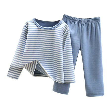 Summer Savings Clearance 2024! itsun Toddler Pajamas Toddler Baby Kids Winter Boys Girls Solid Long Sleeved Thickening Home Wear Clothes Suit Blue 2-3 Years
Summer Savings Clearance 2024! itsun Toddler Pajamas Toddler Baby Kids Winter Boys Girls Solid Long Sleeved Thickening Home Wear Clothes Suit Blue 2-3 Years