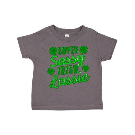 Inktastic Super Sassy Irish Lassy with Green 4 Leaf Clovers Gift Toddler Boy or Toddler Girl T-Shirt
Inktastic Super Sassy Irish Lassy with Green 4 Leaf Clovers Gift Toddler Boy or Toddler Girl T-Shirt