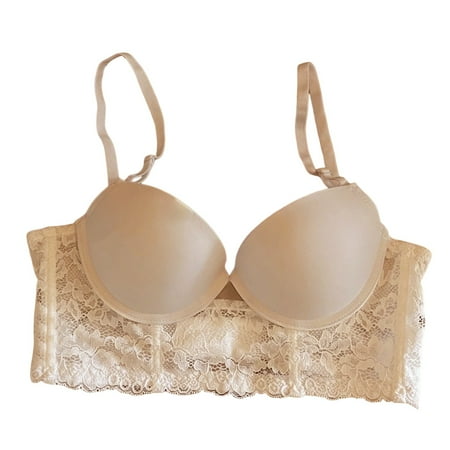 Pedort Adhesive Bra Women s Plunge Bra Deep U Backless Low Back Push Up Cleavage T Shirt Padded Low Cut Bras Beige 38
Pedort Adhesive Bra Women s Plunge Bra Deep U Backless Low Back Push Up Cleavage T Shirt Padded Low Cut Bras Beige 38