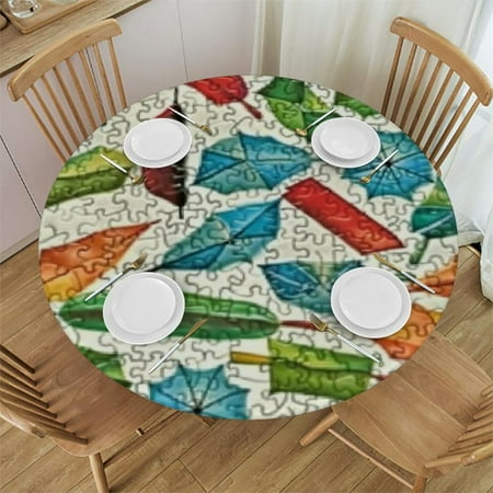 Pattern Table Cloth Cover Elastic Edge Suitable for Catering and Kitchen Can Wipe Dining Round Table
Pattern Table Cloth Cover Elastic Edge Suitable for Catering and Kitchen Can Wipe Dining Round Table