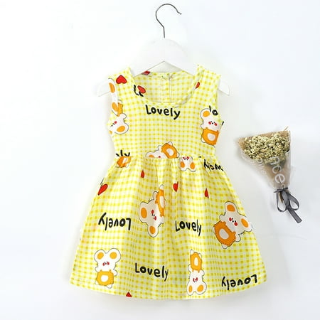 dmqupv Tween Easter Dress Toddler Kids Baby Girls Clothes Summer Sleeveless Floral Cartoon Plaid Dress Casual Beach Girls Plaid Yellow 2 Years
dmqupv Tween Easter Dress Toddler Kids Baby Girls Clothes Summer Sleeveless Floral Cartoon Plaid Dress Casual Beach Girls Plaid Yellow 2 Years