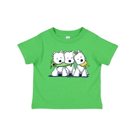 Inktastic Westie Pro Players Gift Toddler Boy or Toddler Girl T-Shirt