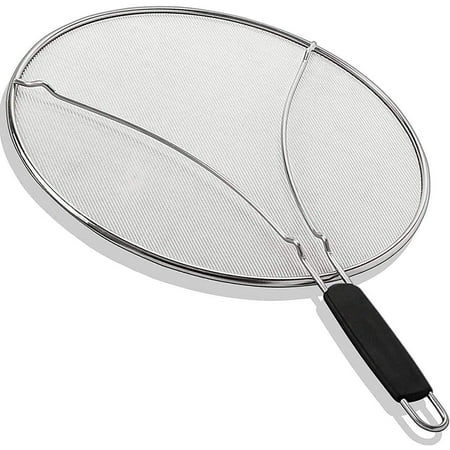 NOGIS Splatter Screen for Frying Pan – Stainless Steel Grease Guard for 13 inch Pan to Stop Hot Oil Splatter - Kitchen Tools & Accessories
NOGIS Splatter Screen for Frying Pan – Stainless Steel Grease Guard for 13 inch Pan to Stop Hot Oil Splatter - Kitchen Tools & Accessories