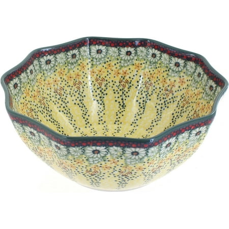 Polish Sunshine Grotto Small Decagonal Serving Bowl