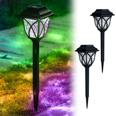 ZZkhGo Outdoor Solar Powered Outdoor Garden Glass Stainless Steel Yard LED Solar Lights Lamp 2PC Outdoor Solar Lights for Yard 
ZZkhGo Outdoor Solar Powered Outdoor Garden Glass Stainless Steel Yard LED Solar Lights Lamp 2PC Outdoor Solar Lights for Yard