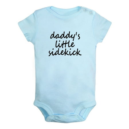 Daddy s Little Sidekick Funny Rompers For Babies Newborn Baby Unisex Bodysuits Infant Jumpsuits Toddler 0-24 Months Kids One-Piece Oufits (Blue 0-6 Months)
Daddy s Little Sidekick Funny Rompers For Babies Newborn Baby Unisex Bodysuits Infant Jumpsuits Toddler 0-24 Months Kids One-Piece Oufits (Blue 0-6 Months)