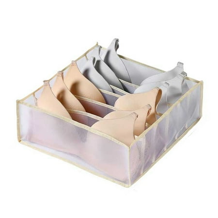 ADVEN Clothes Storage Organizer Drawer Closet Wardrobe Compartments Organizing Box Jeans Socks Underwear Bra Separation Holder 6 Grids Beige
ADVEN Clothes Storage Organizer Drawer Closet Wardrobe Compartments Organizing Box Jeans Socks Underwear Bra Separation Holder 6 Grids Beige
