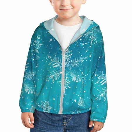 Gaeub Christmas Snow Print Athletic Sun Protection Hoodie for Kids Long Sleeve Outdoor UV Shirt Running Fishing Top for Boys Girls-3 Years
Gaeub Christmas Snow Print Athletic Sun Protection Hoodie for Kids Long Sleeve Outdoor UV Shirt Running Fishing Top for Boys Girls-3 Years