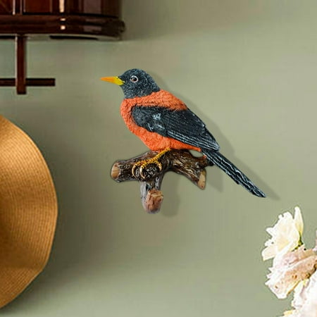 Birds on A Branch Hanger Bathroom Wall Art Home Decor Improvement Hanging Resin Hook for Utensils Headset Clothes Shower Door Orange 12x4x10cm
Birds on A Branch Hanger Bathroom Wall Art Home Decor Improvement Hanging Resin Hook for Utensils Headset Clothes Shower Door Orange 12x4x10cm