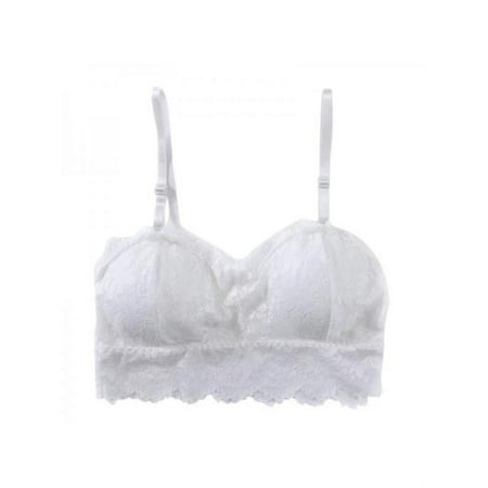 Women Wireless Back Lace Bra Soft Brassiere Underwear Lingerie Intimates 
Women Wireless Back Lace Bra Soft Brassiere Underwear Lingerie Intimates