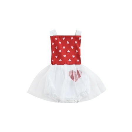 Kiapeise Baby Girl Valentine s Day Romper Dress Yarn Love Square Neck Jumpsuit Bowknot Newborn Princess Dress
Kiapeise Baby Girl Valentine s Day Romper Dress Yarn Love Square Neck Jumpsuit Bowknot Newborn Princess Dress