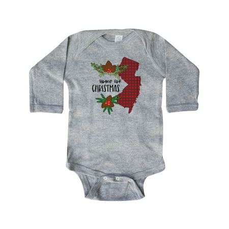 Inktastic Home for Christmas New Jersey in Plaid with Holly Gift Baby Boy or Baby Girl Long Sleeve Bodysuit
Inktastic Home for Christmas New Jersey in Plaid with Holly Gift Baby Boy or Baby Girl Long Sleeve Bodysuit