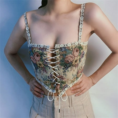 Miayilima Shapers For Women Vintage Floral Camisole Flower Embroide Push Up Bodysuit Size M
Miayilima Shapers For Women Vintage Floral Camisole Flower Embroide Push Up Bodysuit Size M