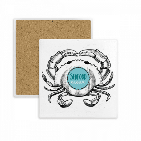 Crab Sketch Marine Organism Illustration Square Coaster Cup Mat Mug Subplate Holder Insulation Stone
Crab Sketch Marine Organism Illustration Square Coaster Cup Mat Mug Subplate Holder Insulation Stone