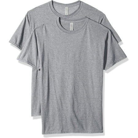 Jerzees Men s Tri-Blend 2 Pack T-Shirt Oxford Medium