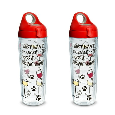 Project Paws I Just Want to Rescue Dogs & Drink Wine 24 oz Water Bottle with lid 2 Pack
Project Paws I Just Want to Rescue Dogs & Drink Wine 24 oz Water Bottle with lid 2 Pack