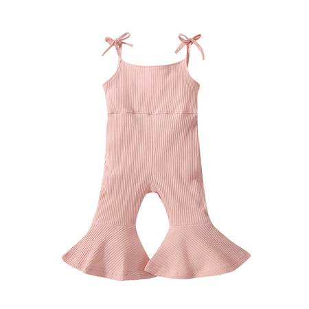Toddler Baby Girls Sleeveless Solid Color Ribbed Romper Spaghetti Straps Jumpsuit Clothes Newborn Infant Child Clothing Streetwear Kids Dailywear Outwear
Toddler Baby Girls Sleeveless Solid Color Ribbed Romper Spaghetti Straps Jumpsuit Clothes Newborn Infant Child Clothing Streetwear Kids Dailywear Outwear
